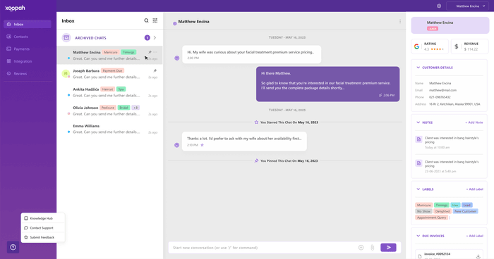 Inbox — the morning glance